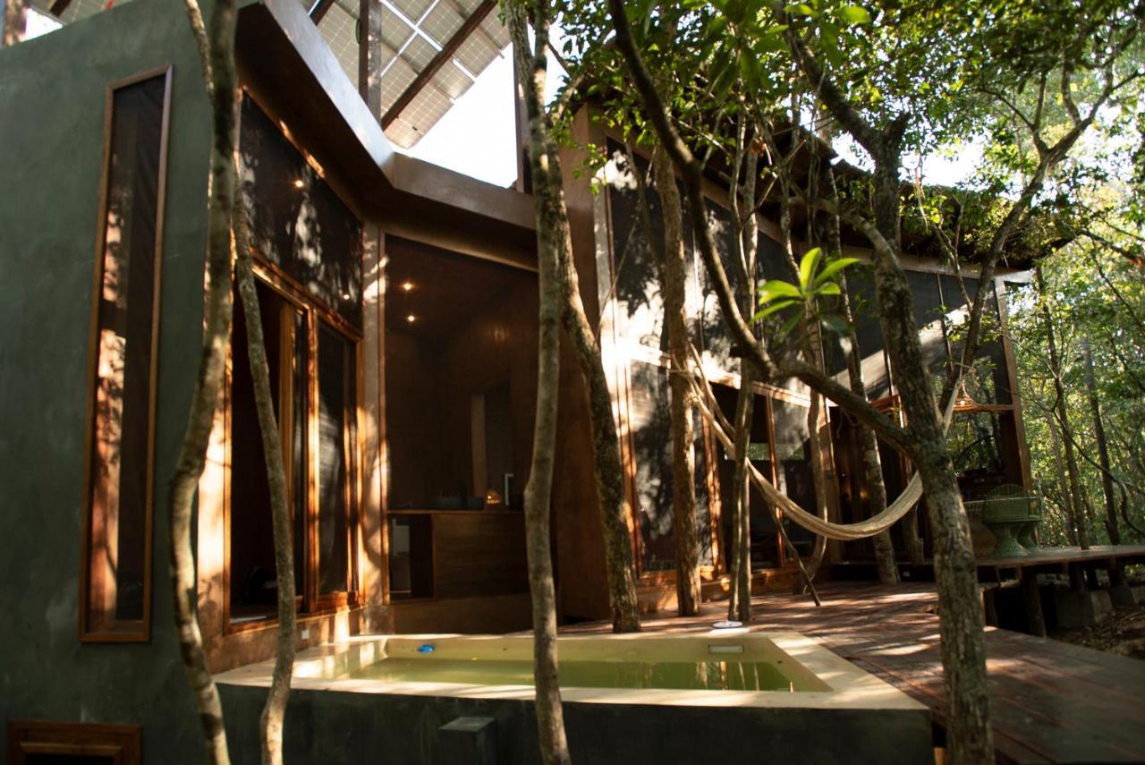 Ojo De Arbol, Boutique Cabin In The Real Jungle Tulum Bagian luar foto