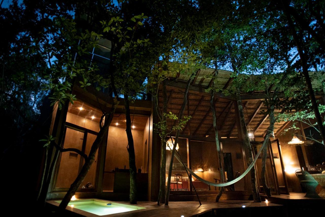 Ojo De Arbol, Boutique Cabin In The Real Jungle Tulum Bagian luar foto