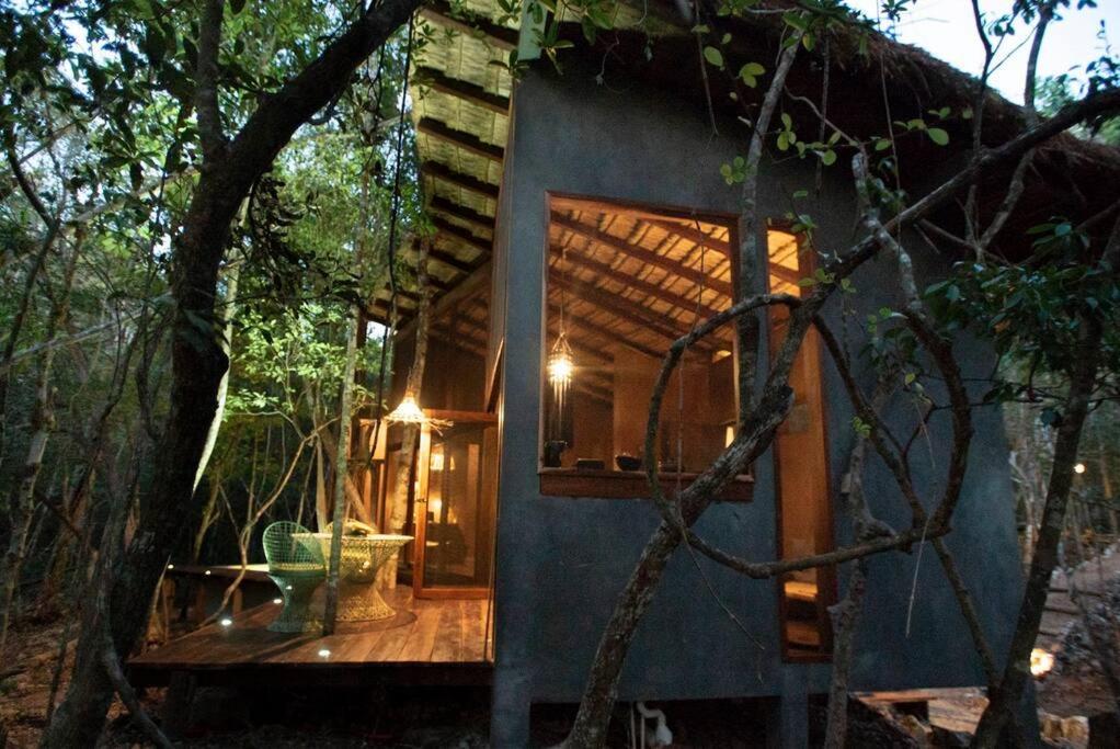 Ojo De Arbol, Boutique Cabin In The Real Jungle Tulum Bagian luar foto