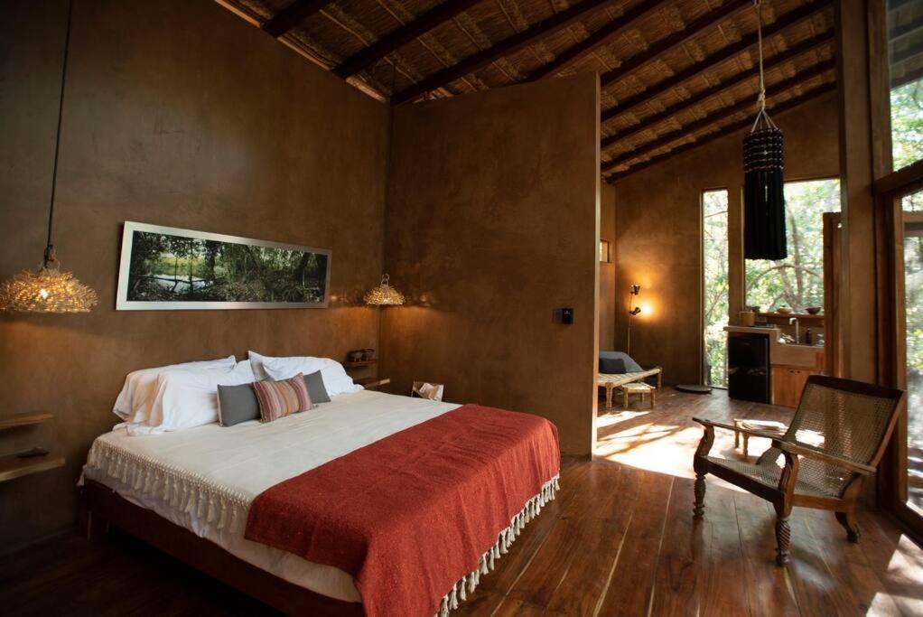 Ojo De Arbol, Boutique Cabin In The Real Jungle Tulum Bagian luar foto