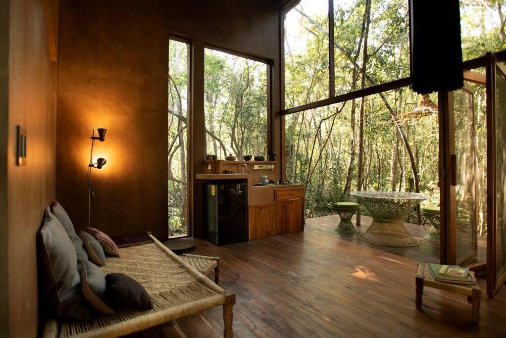 Ojo De Arbol, Boutique Cabin In The Real Jungle Tulum Bagian luar foto